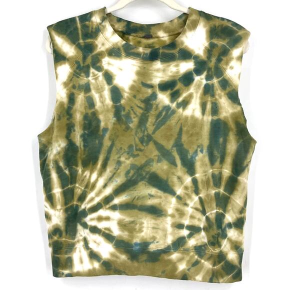 Young Fabulous & Broke Bowie Muscle Tee Olive Spin Small NWOT - Picture 1 of 6